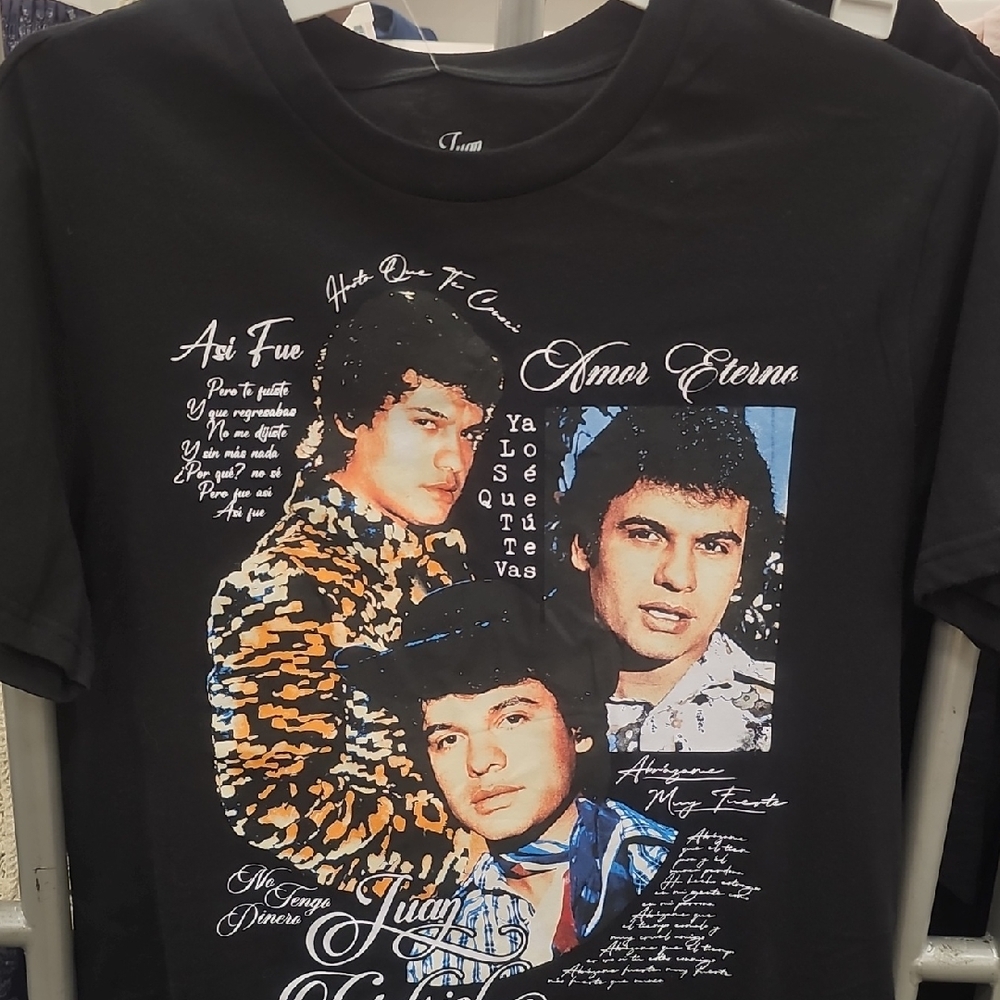 Target Black Graphic Tee with Iconic Design JUAN GABRIEL